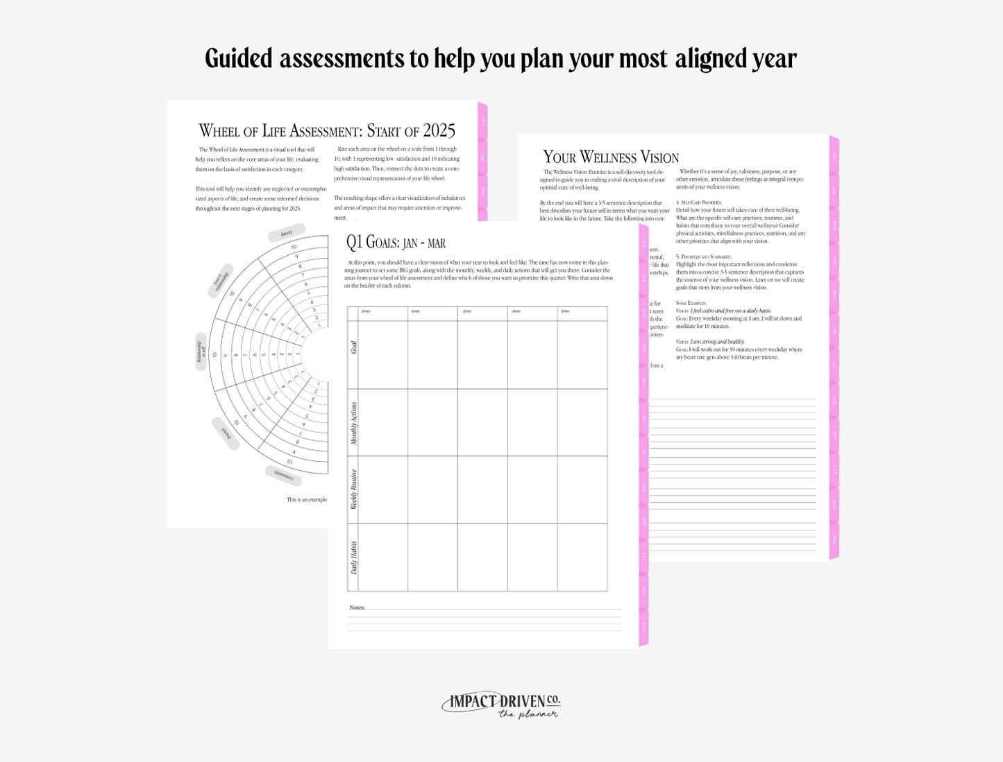 Impact Driven 2025 Daily Planner