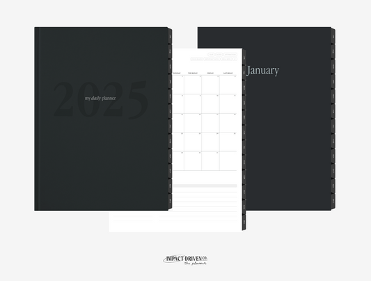 Impact Driven 2025 Daily Planner