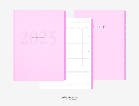 Impact Driven 2025 Daily Planner